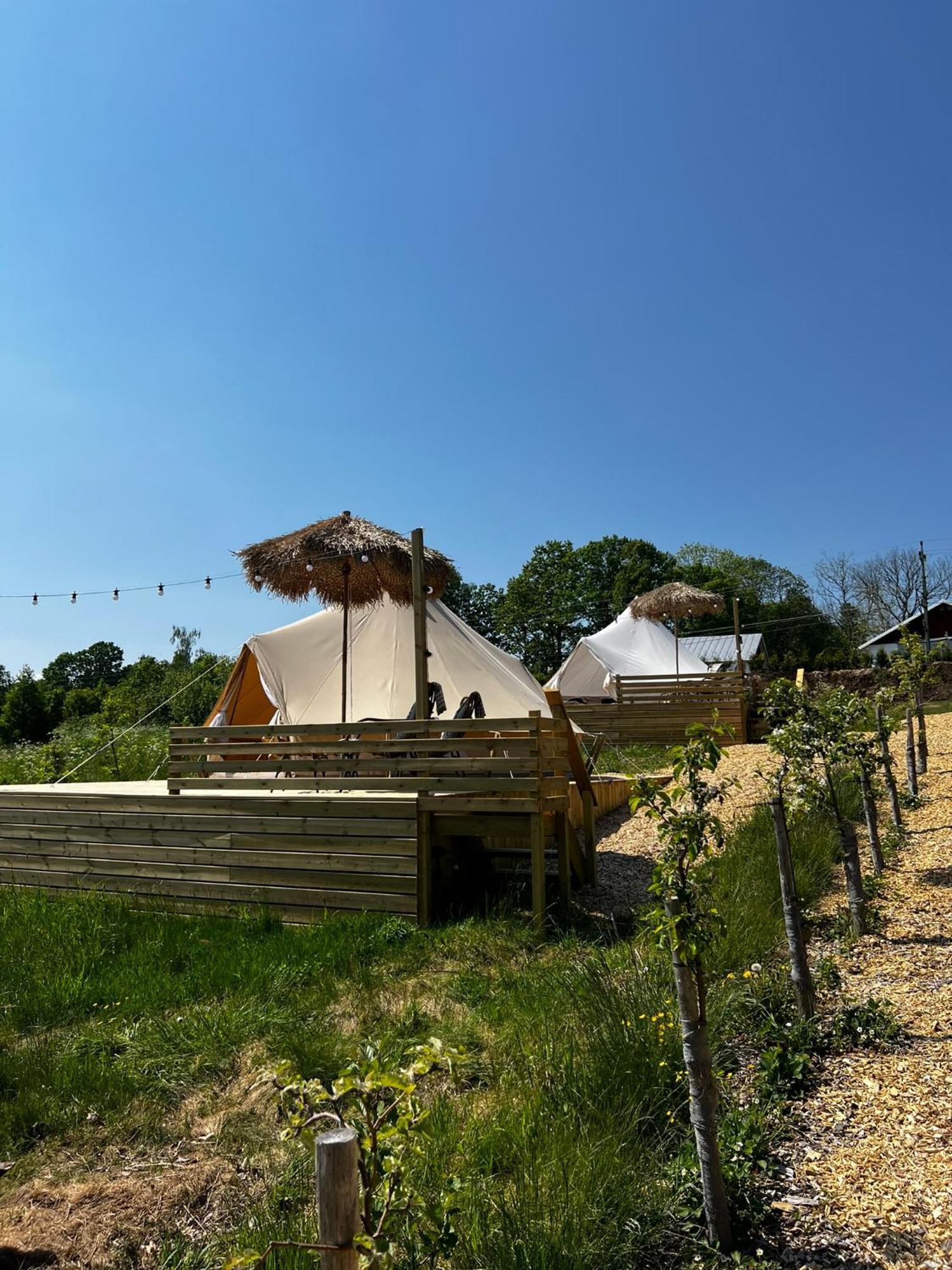 Vaettervy Glamping Hotel Habo Luaran gambar